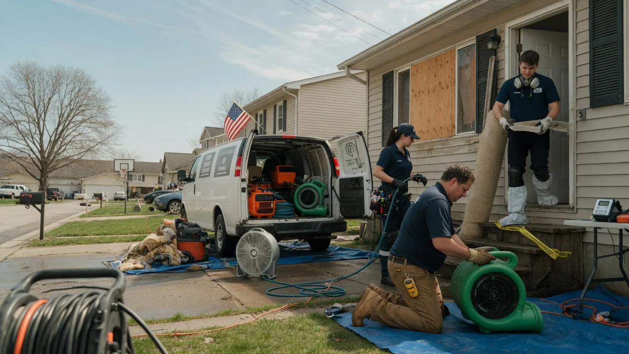 Water Damage Restoration in Crewe, VA near me